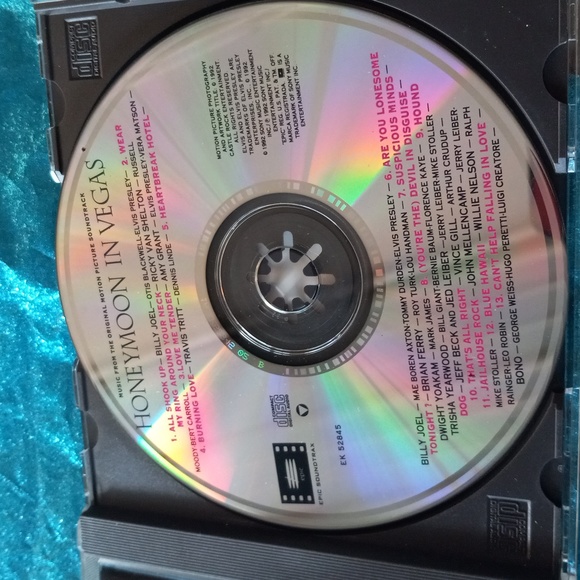 Nicolas Cage "Honeymoon in Vegas" the original motion picture soundtrack CD - Picture 4 of 7